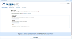 Desktop Screenshot of lims.ceriumlabs.com