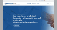 Desktop Screenshot of ceriumlabs.com